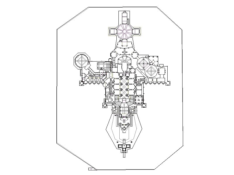 Eternal Doom MAP12 automap