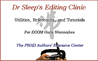 Dr Sleep's Editing Clinic Logo